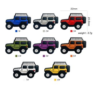 10pcs Car Silicone Focal Beads