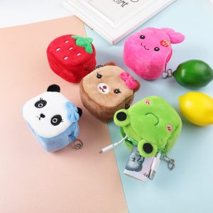 Cartoon Plush Three-Dimensional Cute Children Coin Purse