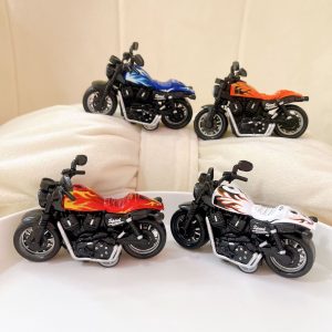 Alloy Creative Mini Harley Return Motorcycle Keychain