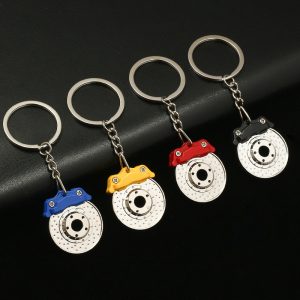 Metal Brake Disc Keychain
