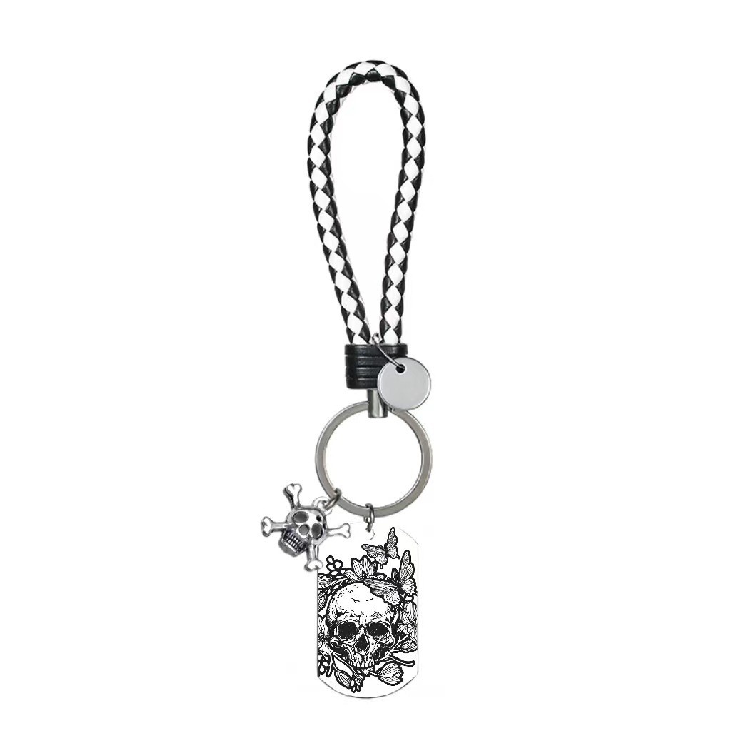 New Style Skull Stainless Steel Keychain