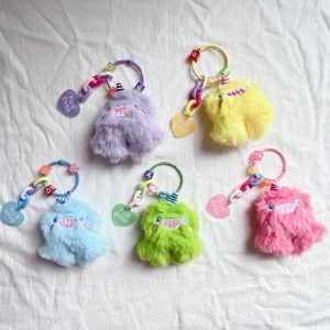 Creative Cartoon Plush Unicorn Keychain