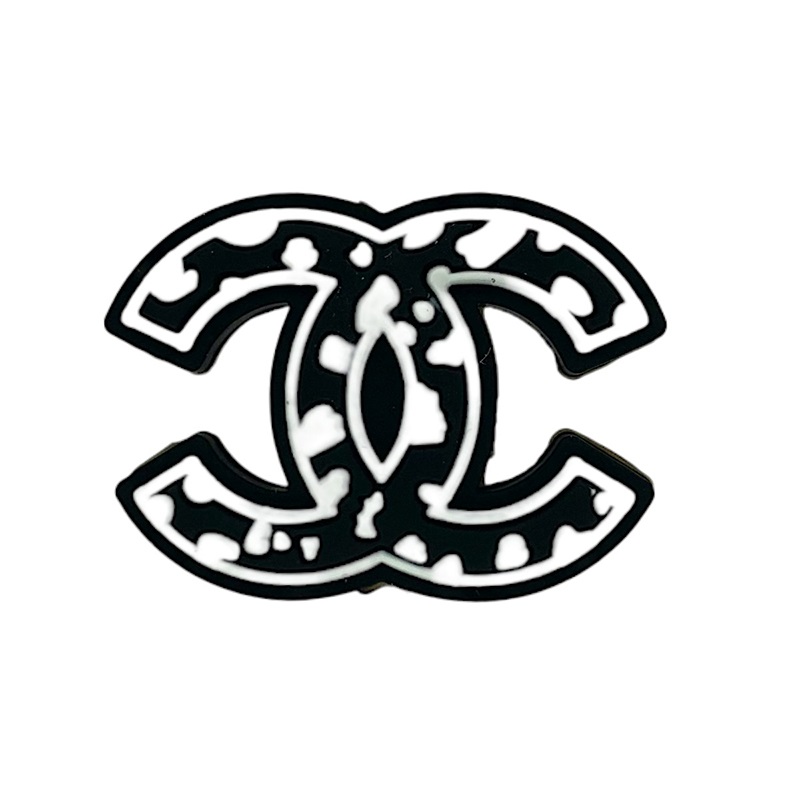 20pcs Chanel Silicone Focal Beads - JUZEA – Premium Beads