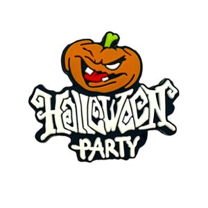 20pcs Halloween Party Pumpkin Silicone Focal Beads