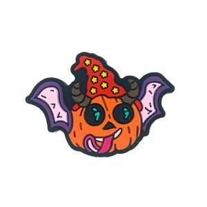 20pcs Halloween Cute Bat Silicone Focal Beads