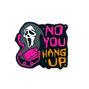 No You Hang Up Halloween Silicone Focal Beads