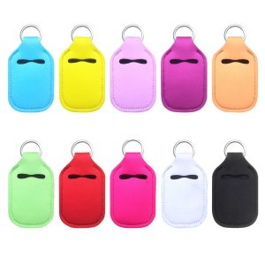 Neoprene Sanitizer Holder Keychains Wholesale Main