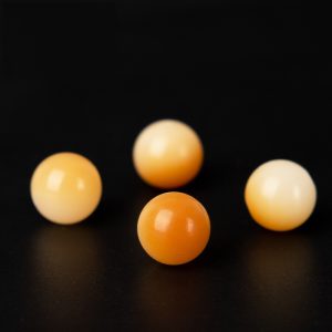 10mm Natural Charcoal Bodhi Beads