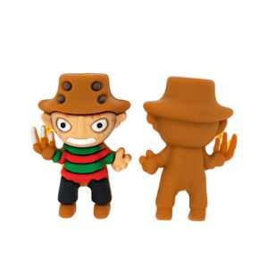 3D A Nightmare Elm Street Freddy Krueger Silicone Focal Beads