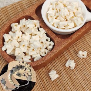 10pcs 11mm Imitation Snake Bone Resin Beads