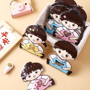 10pcs 13*15cm Resealable Cartoon Kids Pattern Ziplock Plastic Bags