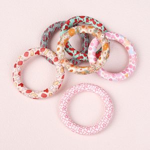 65mm Printed Round Silicone Rings