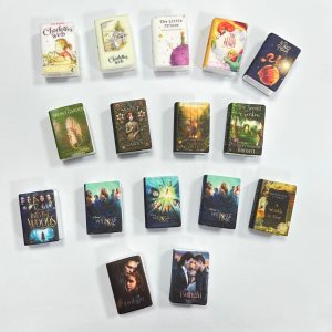 Custom Printed Book Silicone Focal Beads 5