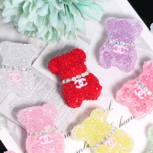 5pcs 29mm CC Sugar Bear Resin Beads